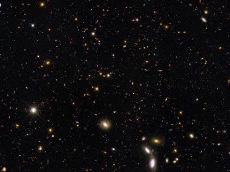 Passado do universo revelado em foto