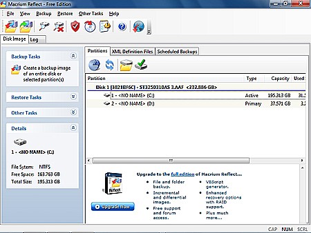 Tenha backups sempre que precisar com o Macrium Reflect