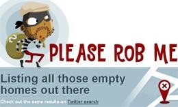 Site brinca: por favor, roube minha casa aí